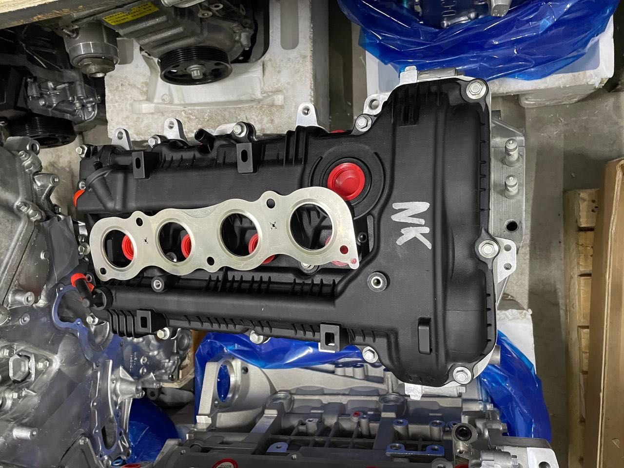Двигатель новый G4NA 2.0 на Hyundai Tucson