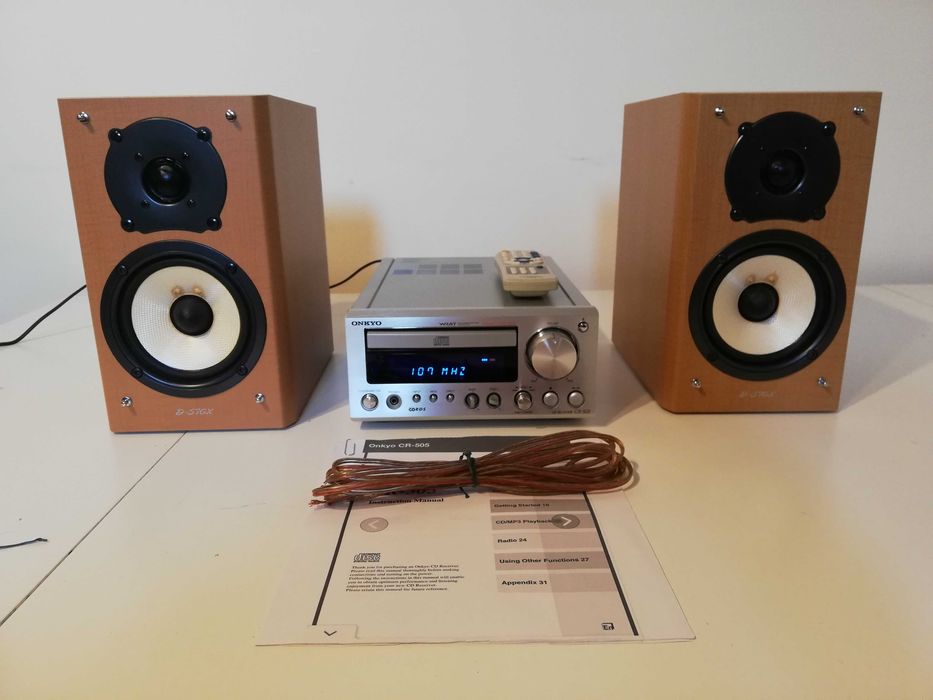 MicroSistem ONKYO CR-505 - Amplificator/Boxe/CD/Tuner/Telecomanda
