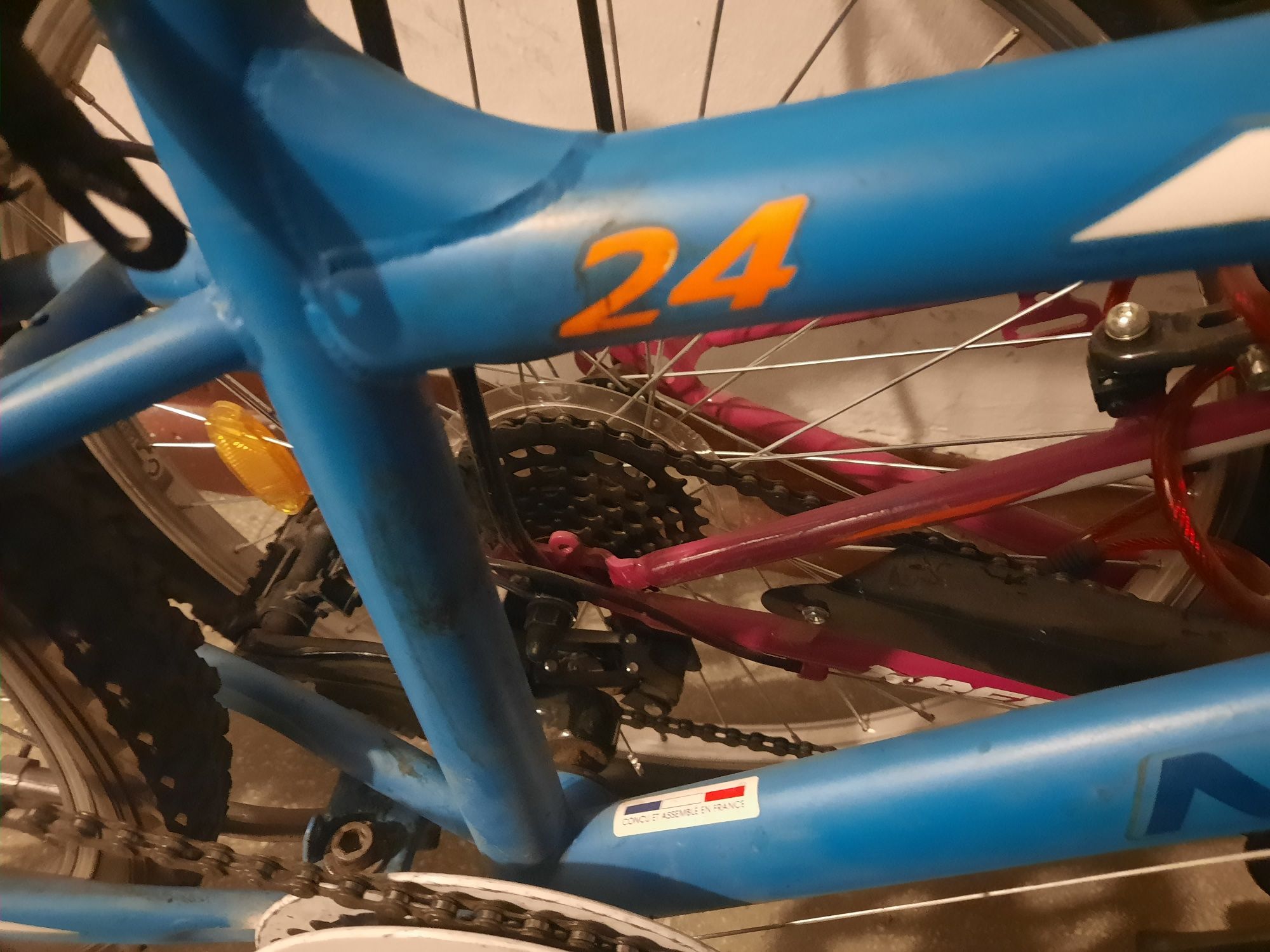 Vând bicicleta nakamura de 24