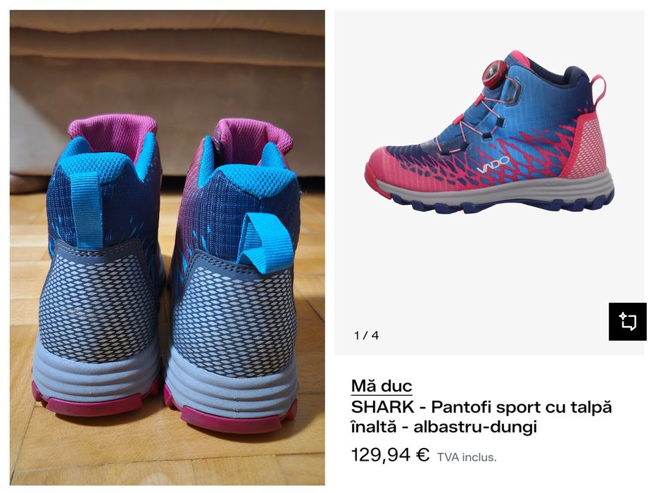 Bocanci de copii, Vado 61107 Gore-tex, Boa System, Flex Zone - 33