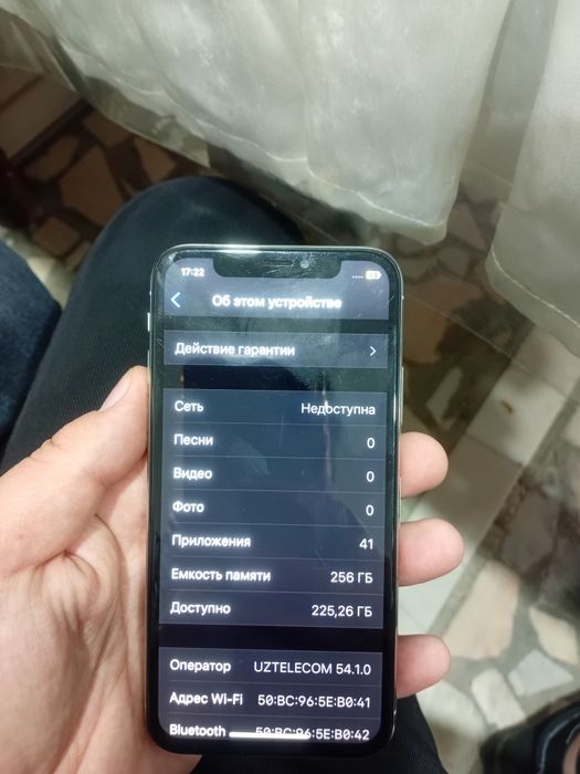 Iphone x sotiladi 256 gig