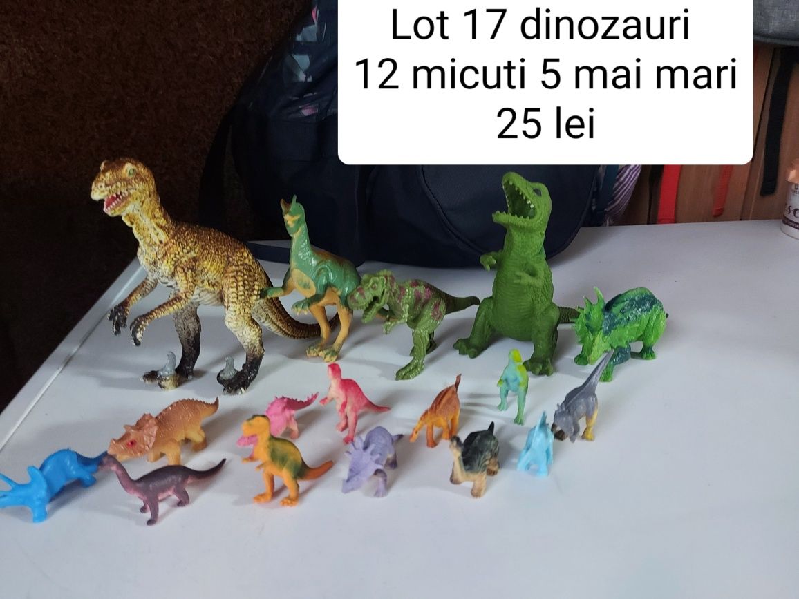 Dinozauri lot 17 bucati