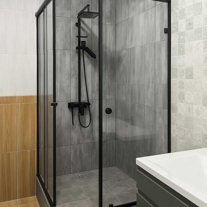 Душевые кабины из закалённого стекла 8мм. Kaspi рассрочка!!!