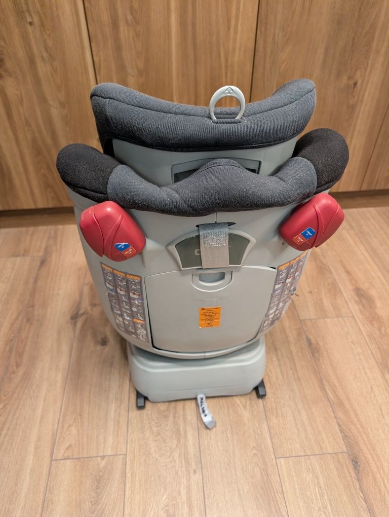 Столче за кола ISOFIX Apramo One, Въртящо, 0-36 кг, Сиво