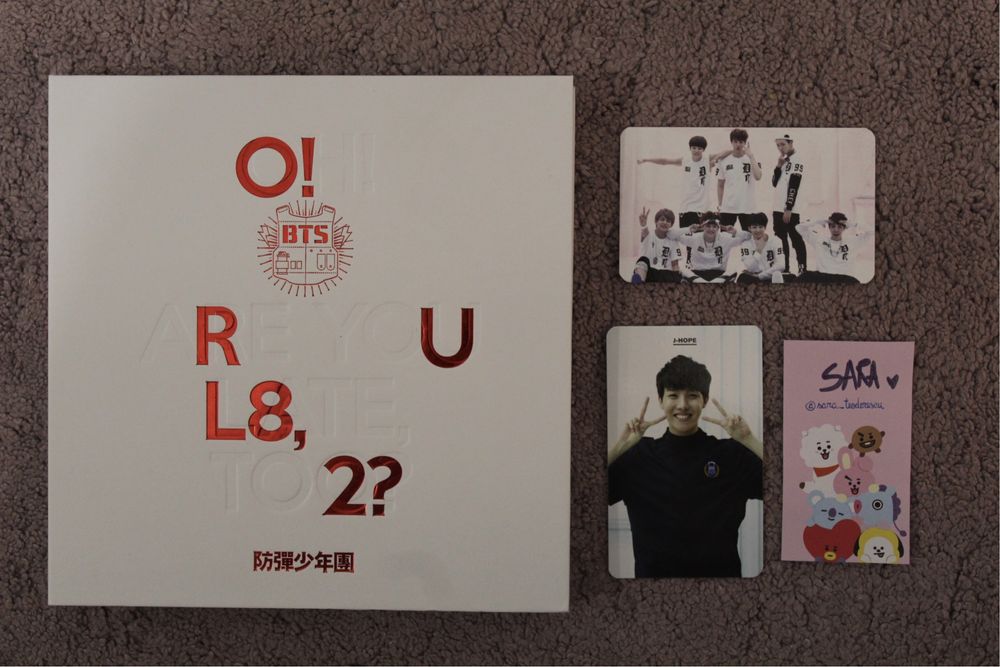 Photocard BTS Hoseok/OT7 - O!RUL8,2? + POSTER CADOU