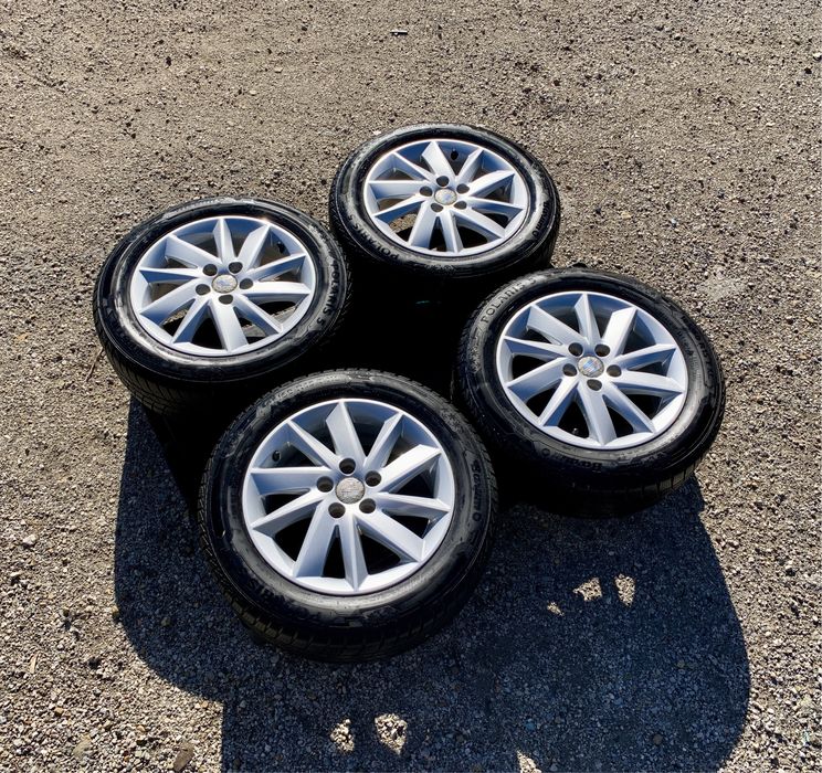 Алуминиеви джанти 15" 5x100+ЗИМНИ ГУМИ-Seat Ibiza,Skoda Fabia,Vw Polo
