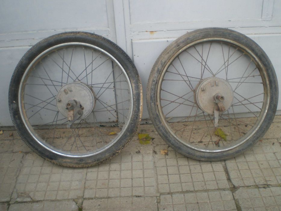 Джанти за Балкан 50 комплект с гуми оси и барабани