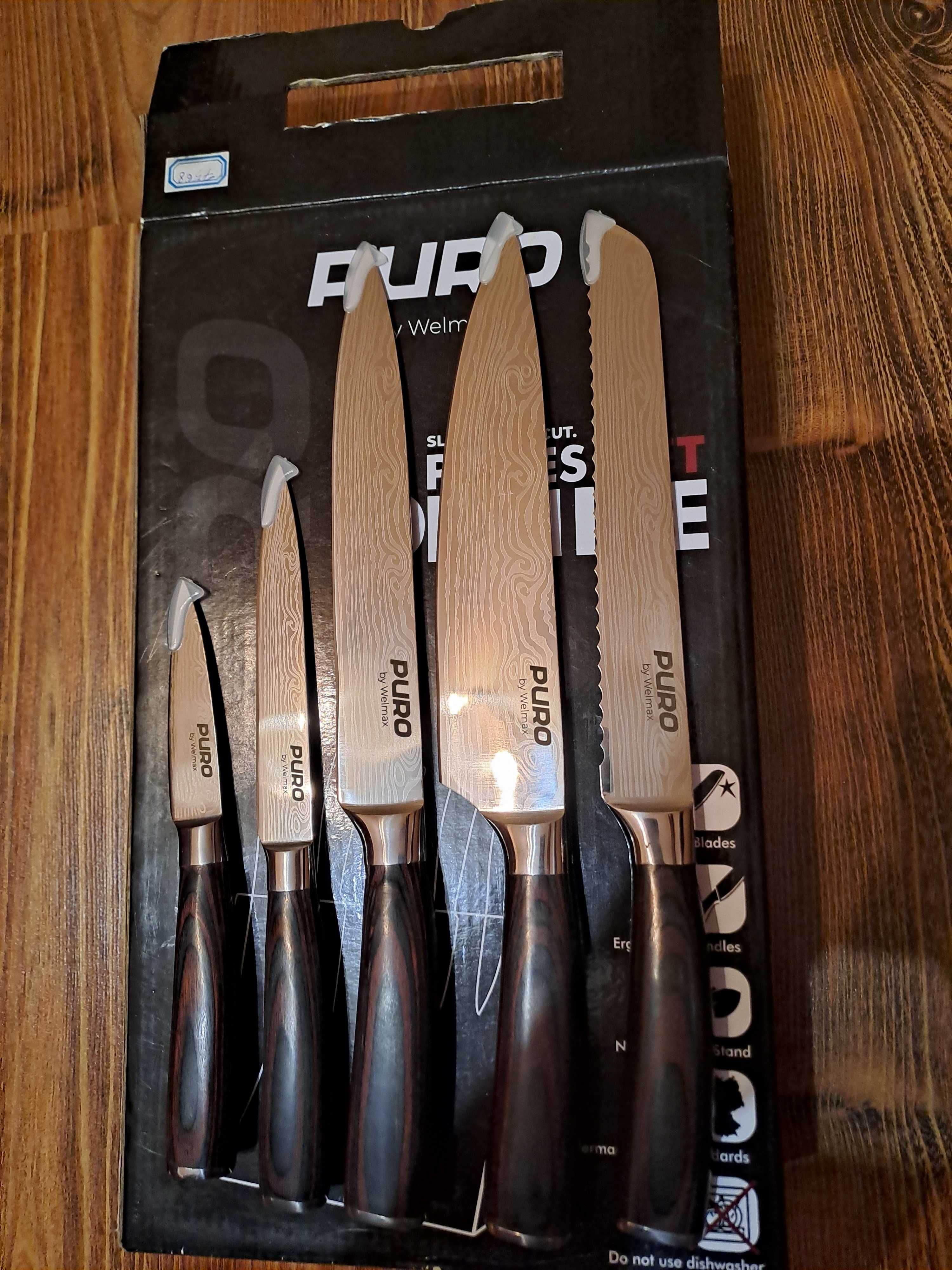 ЧИСТО НОВИ Puro Welmax - комплект ножове