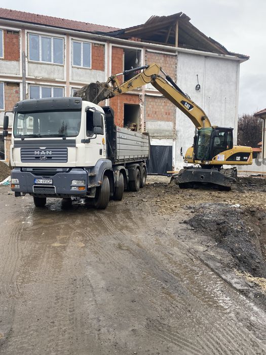 Ofer spre închiriere 8x4,sai, Excavator Takeuchi 9T, transport cereale
