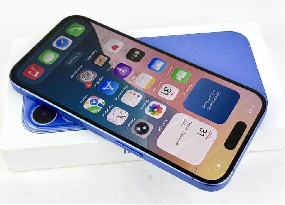 НОВ! Apple iPhone 16 256GB Ultramarine Гаранция!