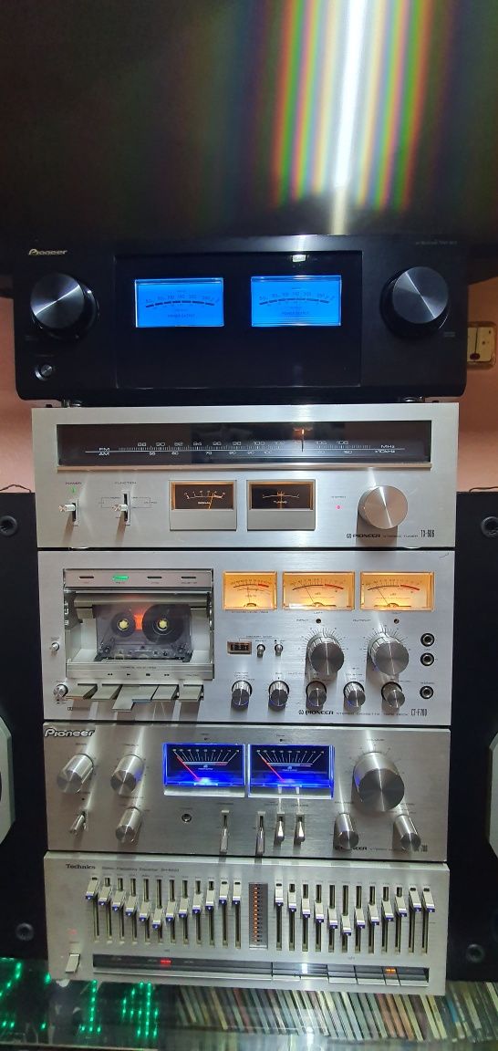 Vumetru analog,vumetre digitale Pioneer, Technics, Sony.