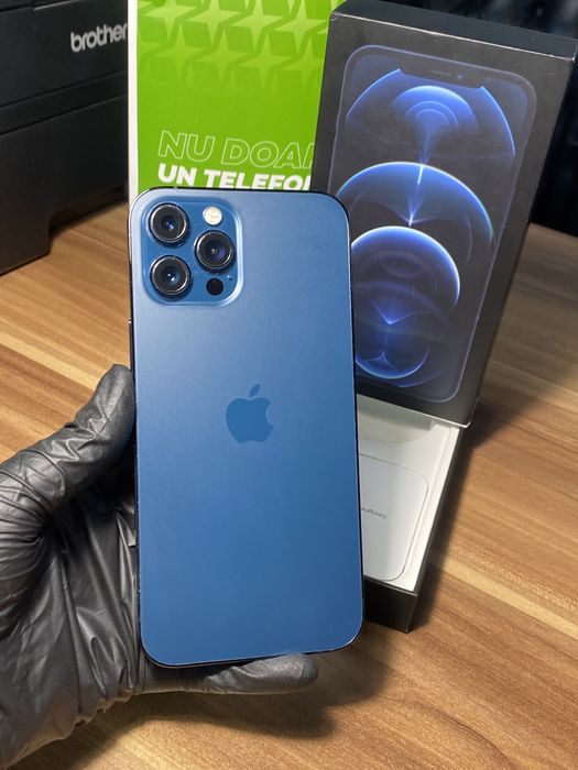 iPhone 12 Pro Max • 128 GB • Pacific Blue