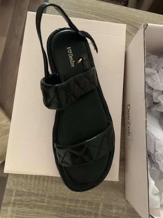 Sandale Negre DeeZee 36