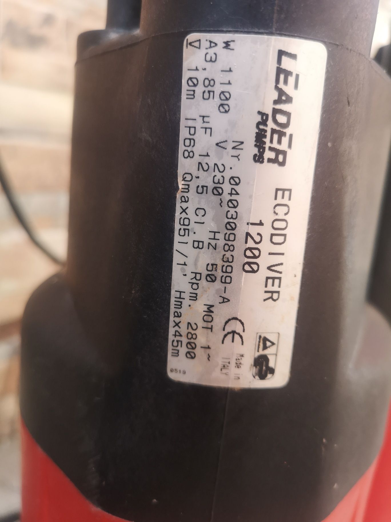 Leader Eco Diver1200 Потапяща  2" Hmax45m