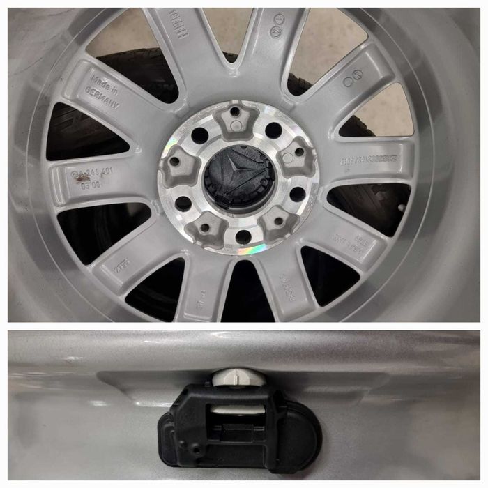 Jante NOI 5x112 R16 MERCEDES A,B,C,E,classe;Vito,Viano+SENZORI