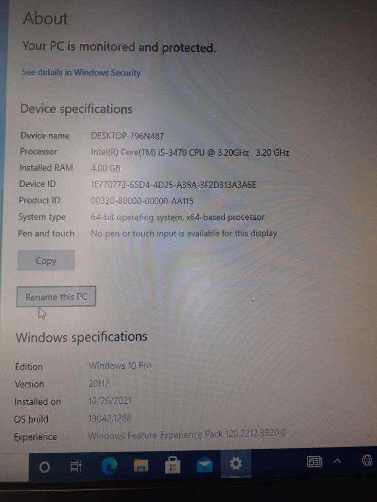 Mini pc Dell optiplex 3010 intel core i5