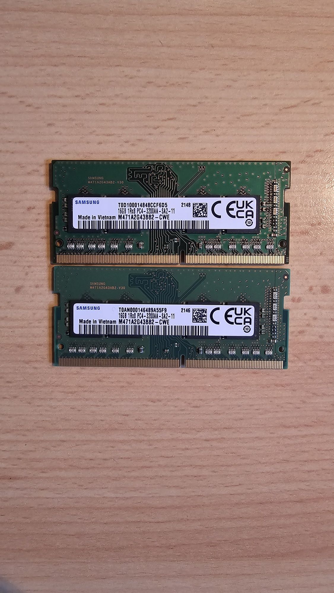 Memorie RAM laptop DDR4 3200Mhz CL22 Samsung