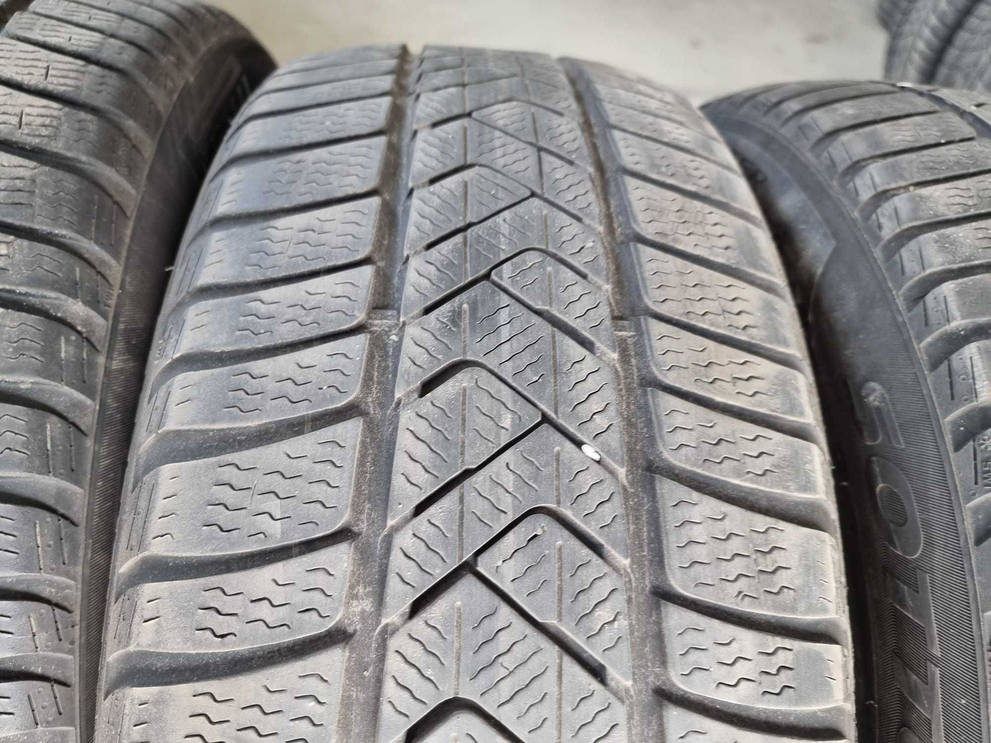 4 Anvelope de IARNA 225.55.18 'Pirelli' [dot 2022] ; stare buna