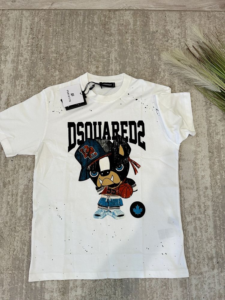 Tricou Dsquared2 alb