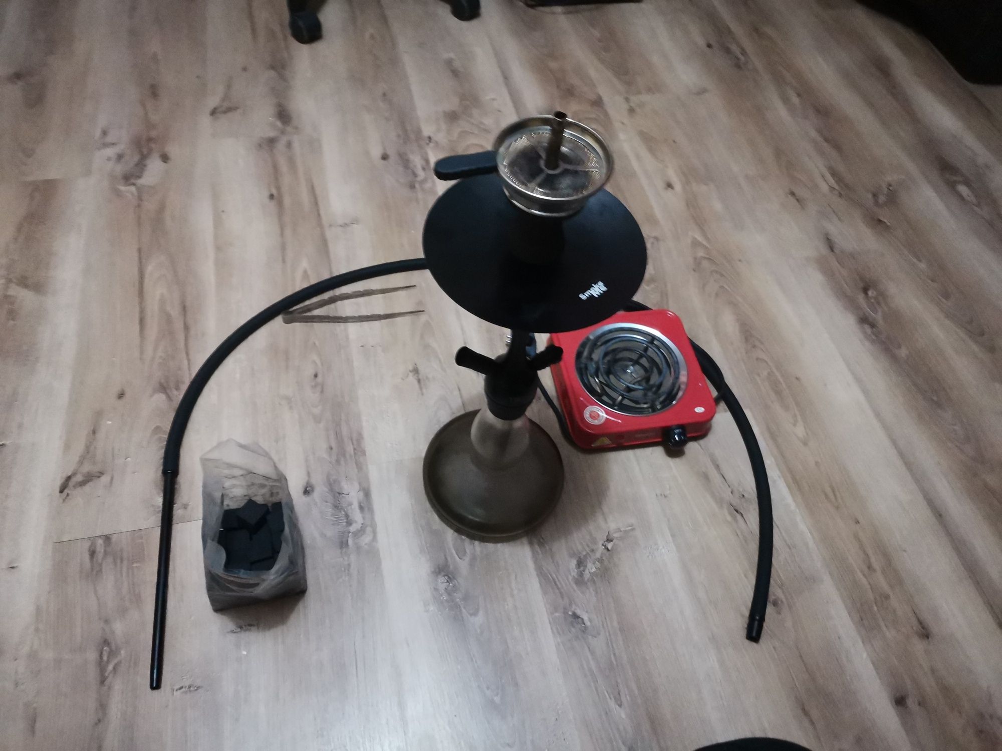 Vand Set Nargilea-Shisha+Aprinzator Crbuni