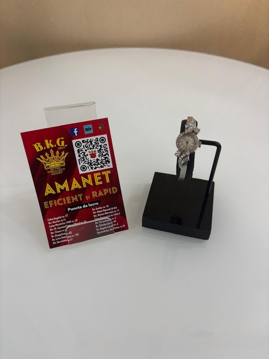 Ceas din aur de 18K cu diamante Chopard Amanet BKG