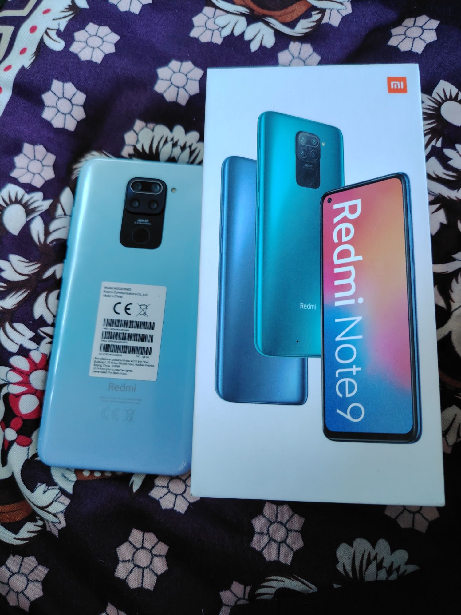Redmi note 9 Yangidek usta ko'rmagan