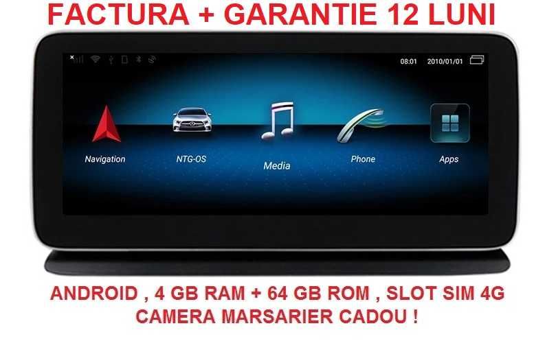 Navigatie Mercedes C Class W205 ( 2015 - 2018 ) 4 GB RAM Slot Sim 4G