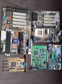 Антикварни дъна сокет7, слот1, видео карти PCI, AGP