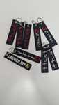 Breloc textil moto