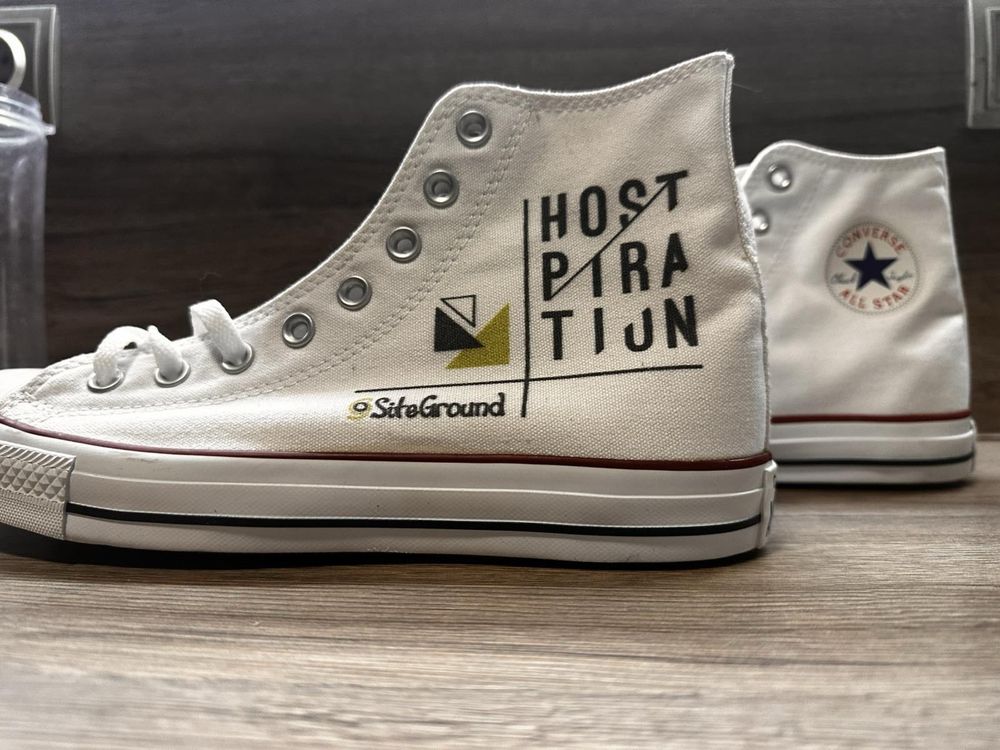 Converse All Star – лимитиран дизайн (Hostpiration / SiteGround)