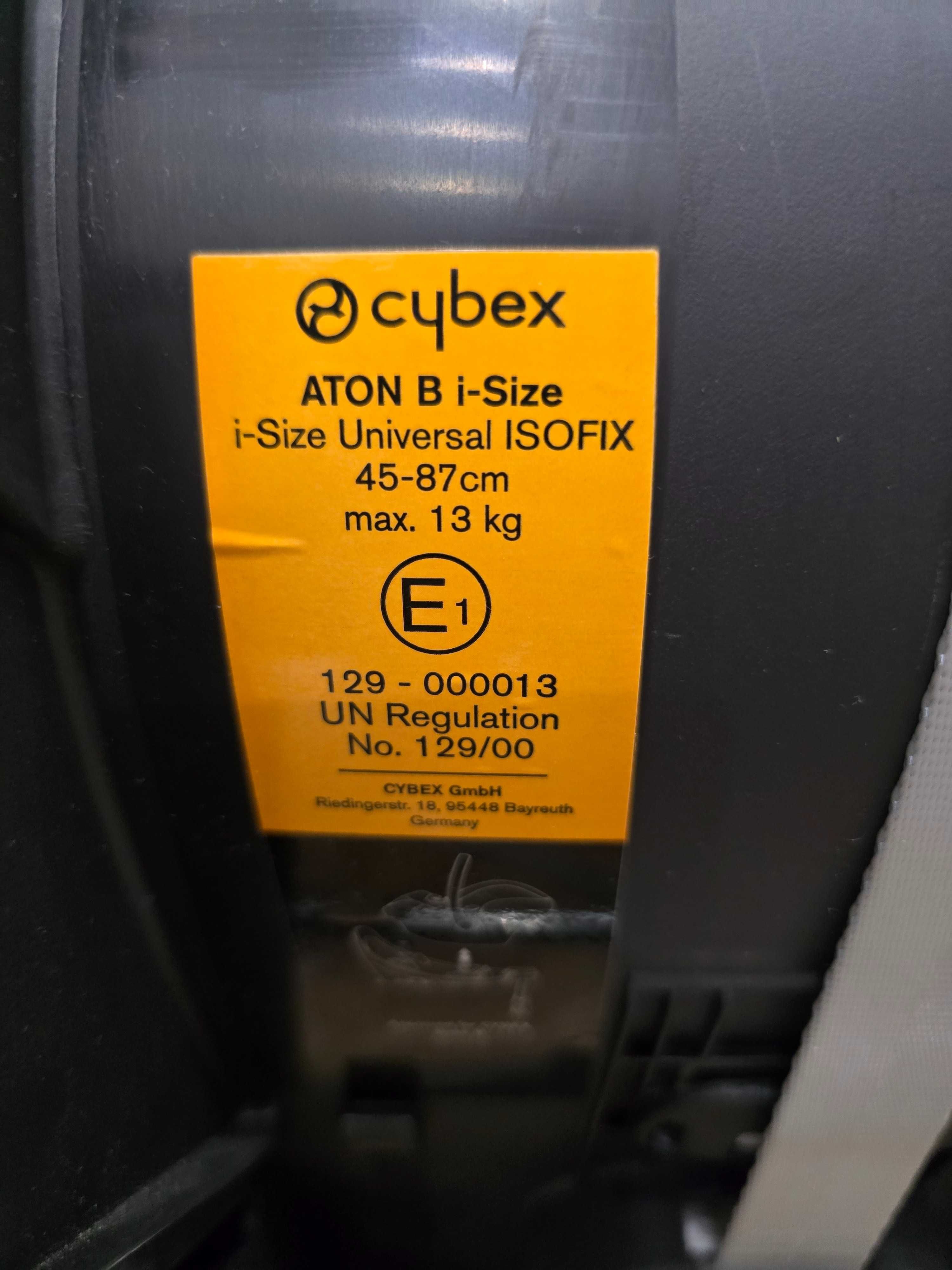 Суbex стол за кола Aton B i-size + адаптери