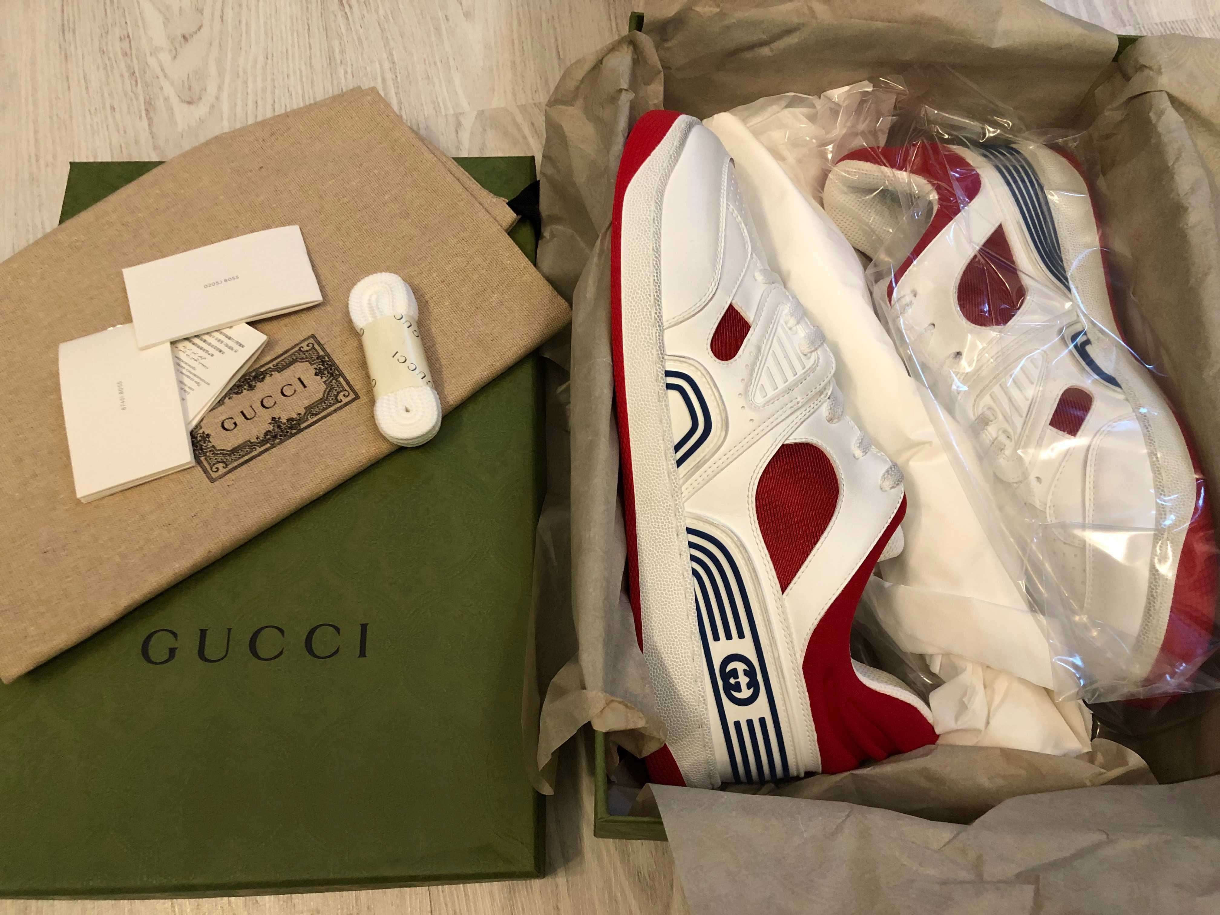 Gucci sneakers 43, originali sau 9 italy, full box, retail 790 euro