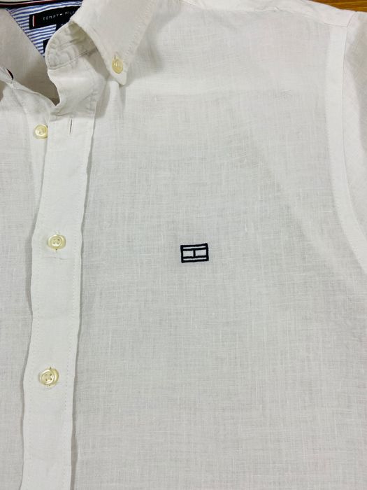 Cămașa din in Tommy Hilfiger M