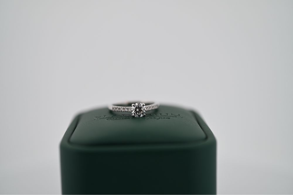 Inel Logodna Aur 18k cu Diamant 0.5ct