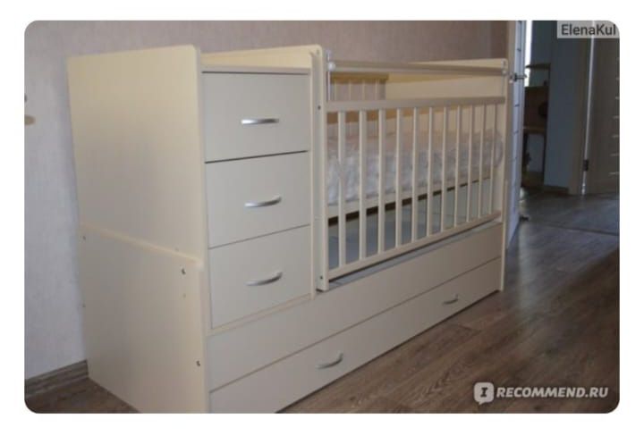 Детская кровать-комод