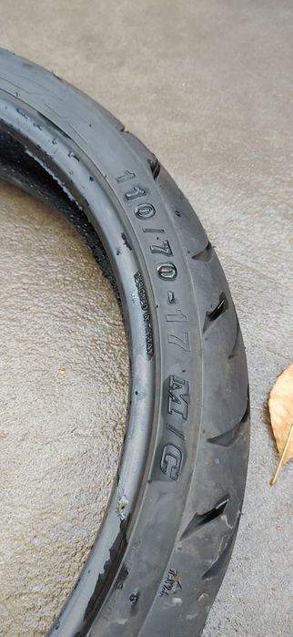 Покрышка от моцикла. 110/70/17. Пробег 200км.