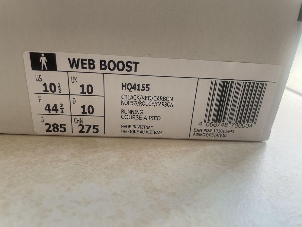 Adidasi Adidas Web Boost in stare perfecta. (marime 44.5)