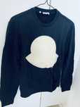 Pulover barbati, bumbac negru ,marime S ,Moncler
