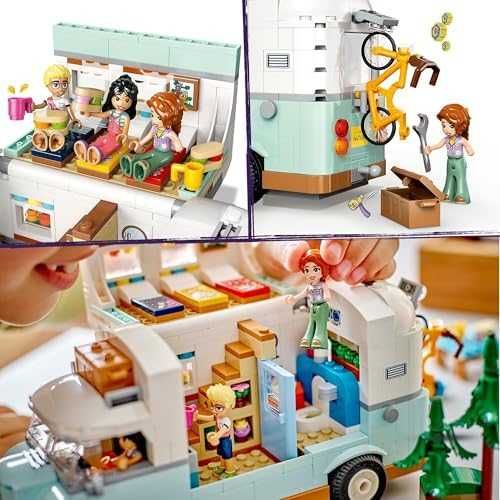Ново Кемпер Играчка LEGO Friends 42663 с Фигури Къмпинг Аксесоари Лего