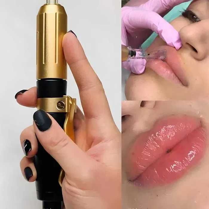 Hyaluron Pen nou + 2 cartuse (0.3 & 0.5 ml) | buze, riduri