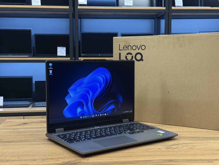 Lenovo LOQ 15 | Intel Core i5 12450HX | RTX3050 | Игровой ноутбук