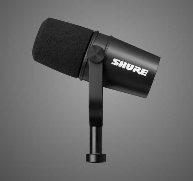 Микрофон SHURE для подкаста MV7 XLR