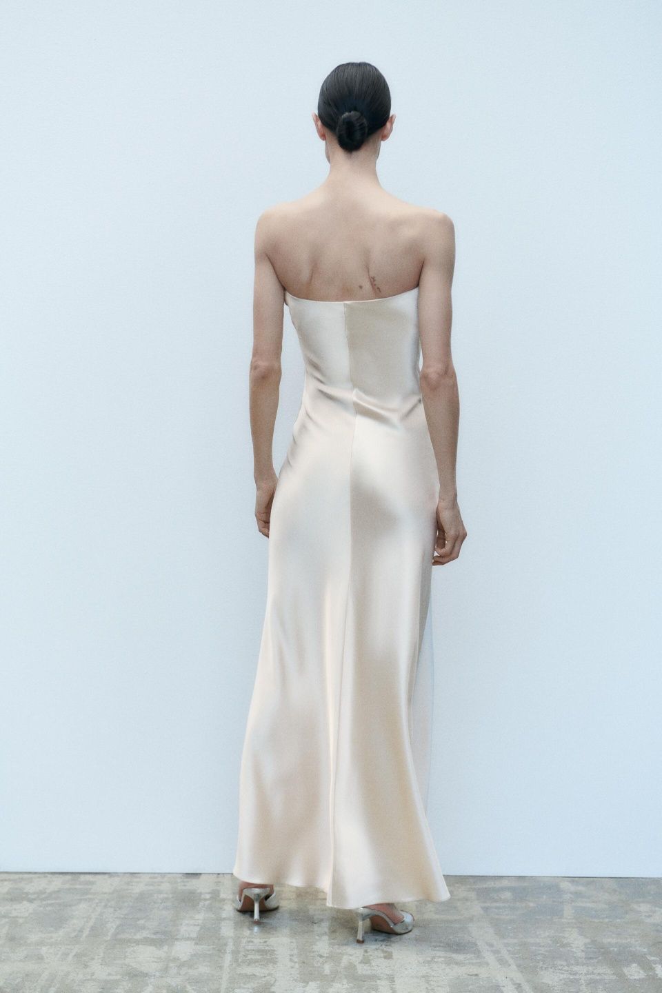 Rochie satinata  Zara limited edition