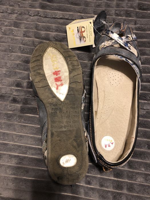 Balerini piele pantofi