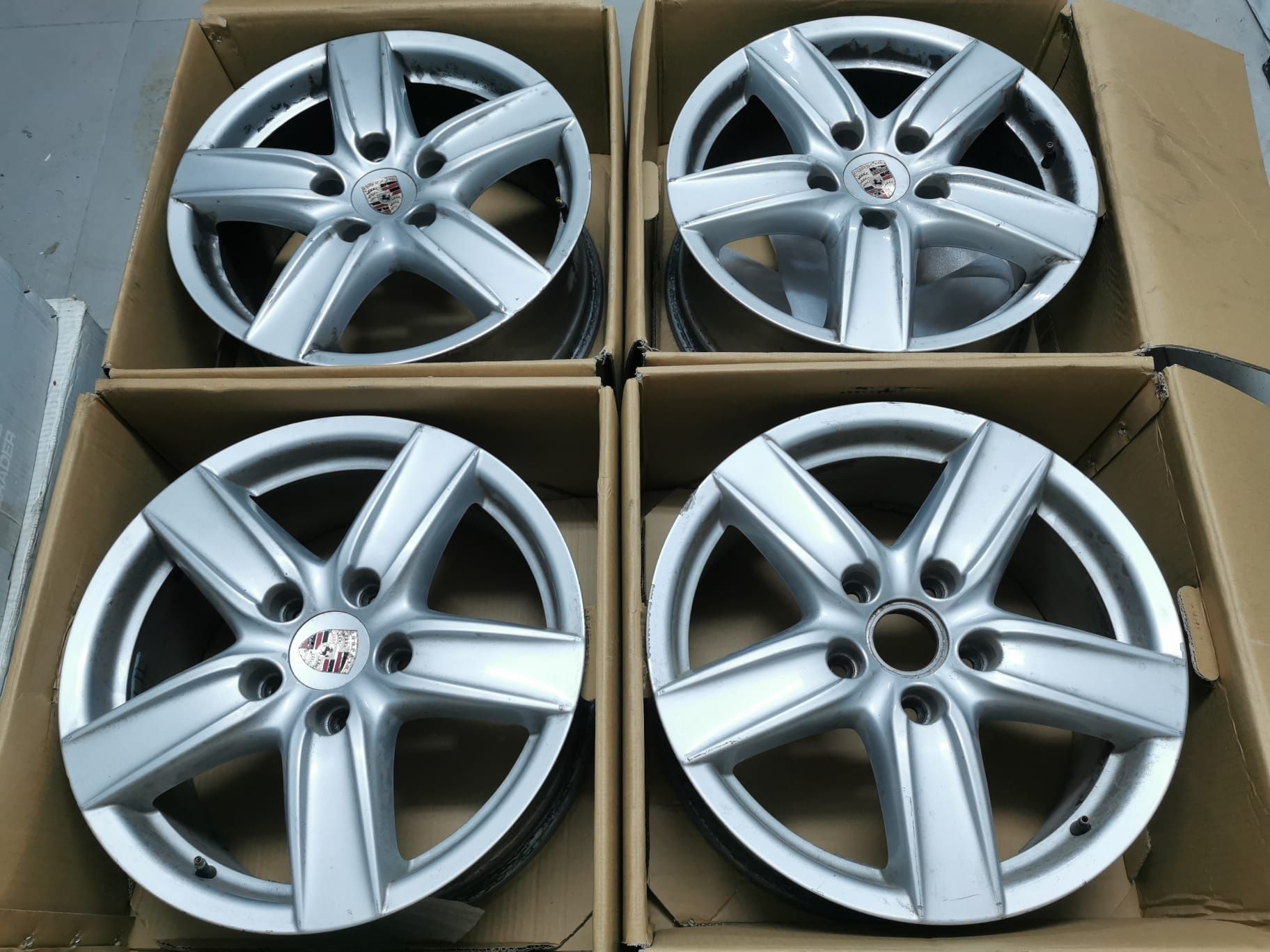 5x130 18 inch jante OEM porsche cayenne vw touareg