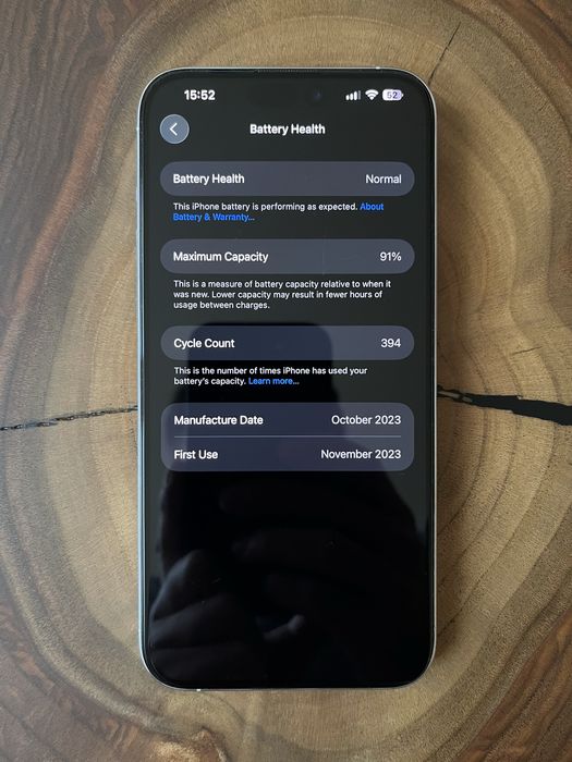 Iphone 15 Pro Max 256GB eSim White Titanium