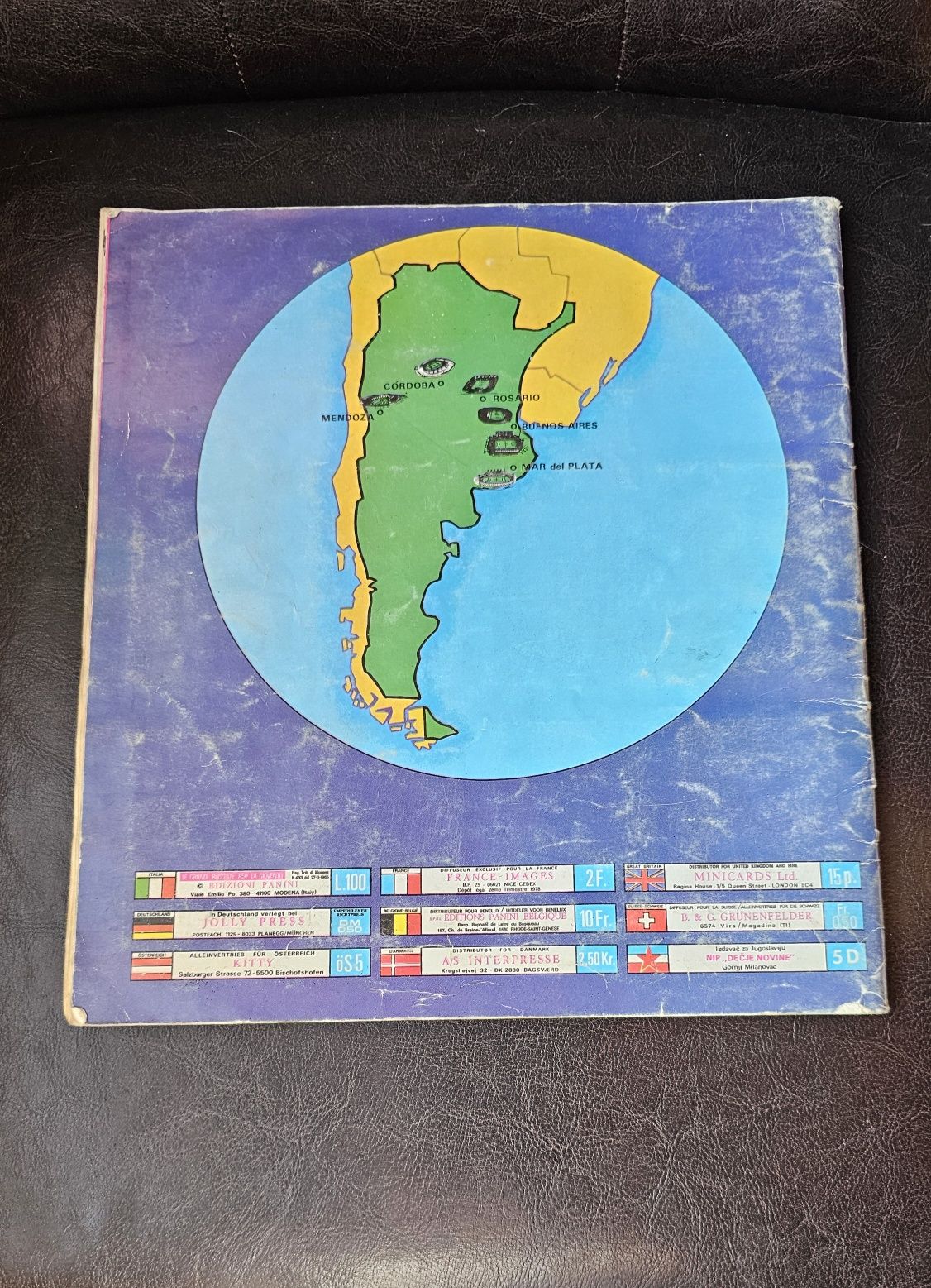 Album complet Panini Argentina 78