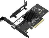 Placă rețea PCIe SFP 10Gb controler Vimin X520-1S,adaptor Ethernet