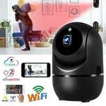 Camera neagra supraveghere IP WIFI HD 1080P 2.0MP, Detectare miscare!