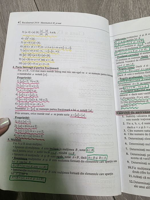 Culegere matematică bacalaureat